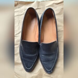 Madewell Black Frances Leather Loafer